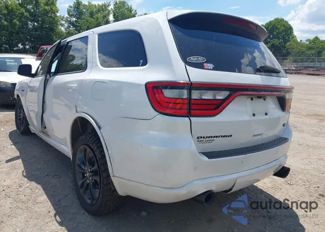 2021 Dodge Durango R/T Awd z USA, uszkodzony, nr VIN 1C4SDJCT4MC630035